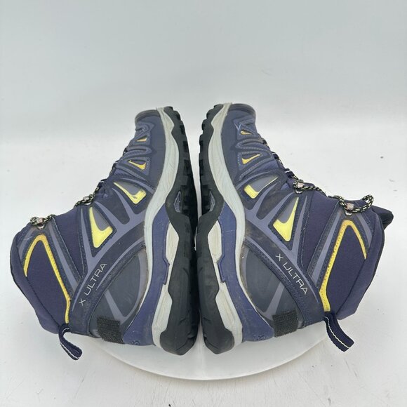 Salomon X Ultra Mid 2 GTX Gore-Tex Women Size 9 398691 Blue Black Hiking Boot - Picture 6 of 11
